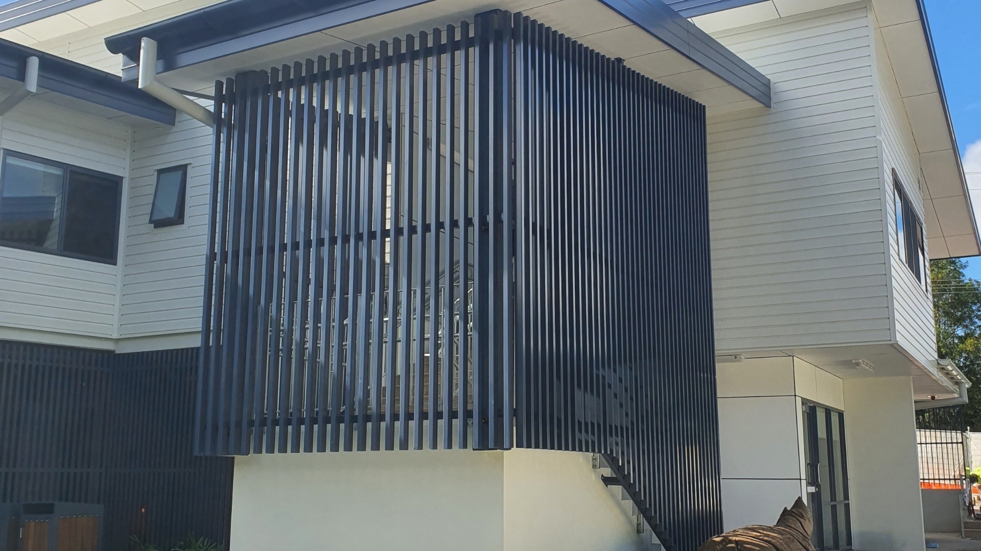 Fabrication House Front Entry 2